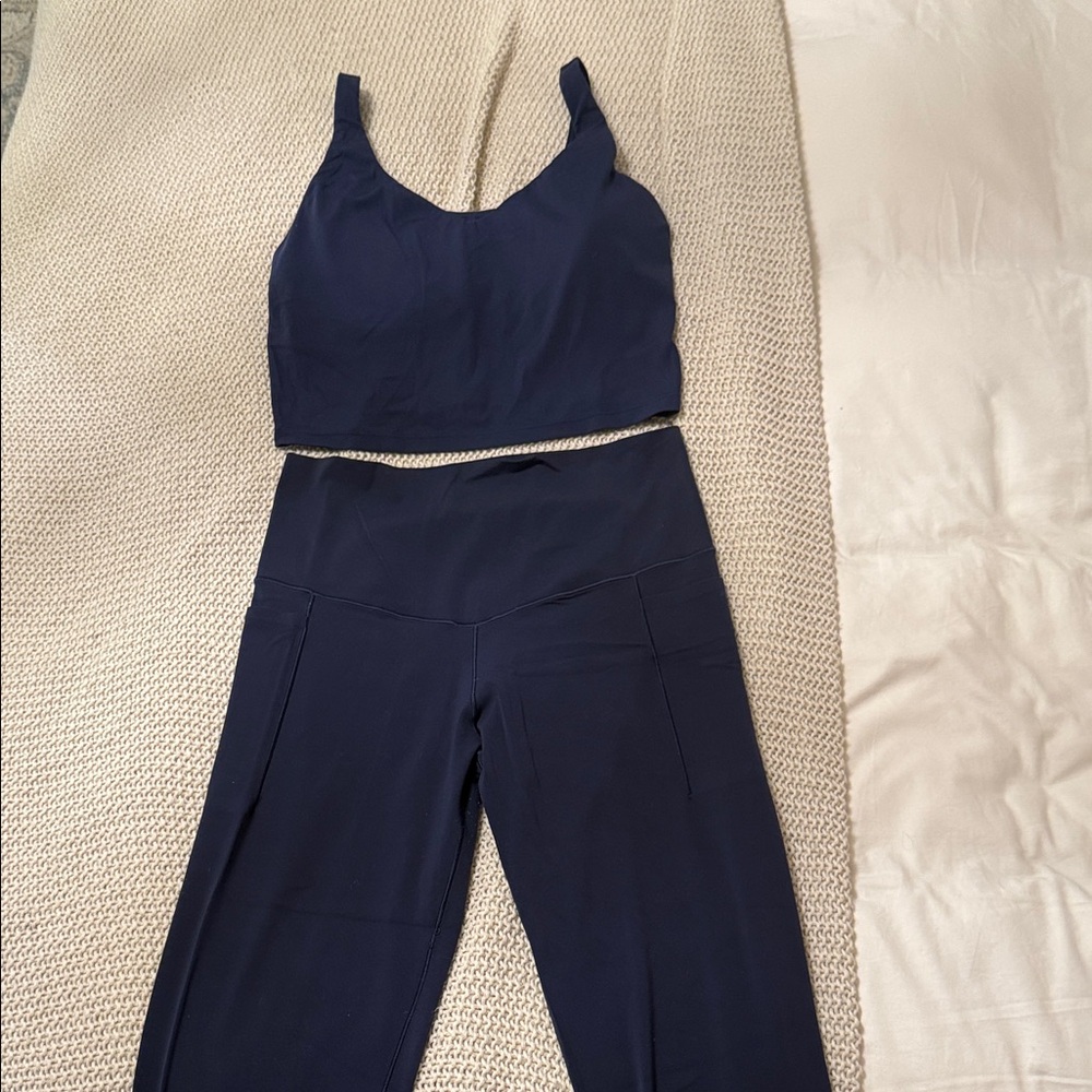 Aerie offline- real me xtra long line sports bra and leggings with pockets